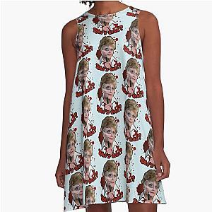 Murder She Wrote Jessica Fletcher Who's Dead A-Line Dress