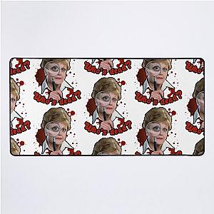 Murder She Wrote Jessica Fletcher Who's Dead Desk Mat