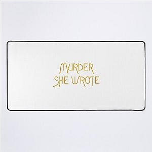 Murder She Wrote Desk Mat