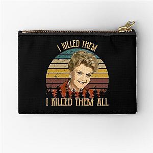 Murder She Wrote I Killed Them Zipper Pouch