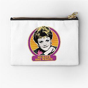 Murder She Wrote 80s Retro Zipper Pouch