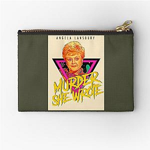 Murder She Wrote Retro Realness Zipper Pouch