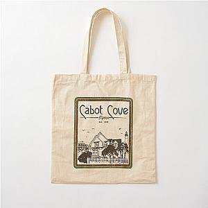Cabot Cove Murder She Wrote Jessica Fletcher Cotton Tote Bag