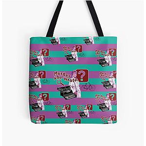 Murder, She Wrote, Jessica Fletcher All Over Print Tote Bag