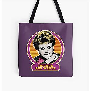 Murder She Wrote All Over Print Tote Bag