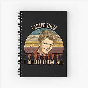 Murder She Wrote I Killed Them Spiral Notebook