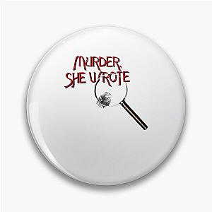 Vintage 1994 Murder She Wrote TV Promo Pin Clamp Badge