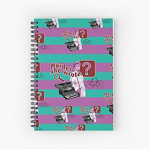 Murder She Wrote Spiral Notebook