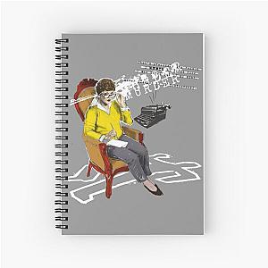 Murder She Wrote Jessica Fletcher Tribute Spiral Notebook