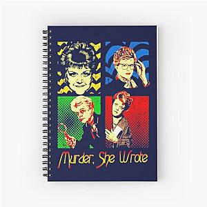 Jessica Fletcher: Murder, She Wrote Spiral Notebook