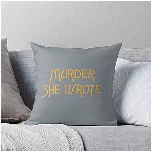 Murder She Wrote Throw Pillow