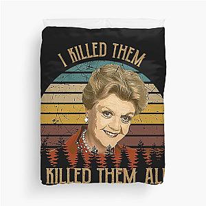Vintage Murder She Wrote Duvet Cover