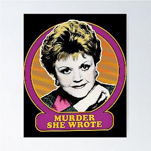 Murder She Wrote - 80s Retro Poster