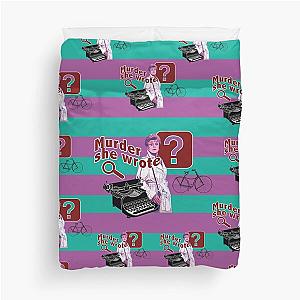Murder She Wrote Jessica Fletcher Duvet Cover