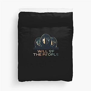 Muse band will of the people masked men design Duvet Cover