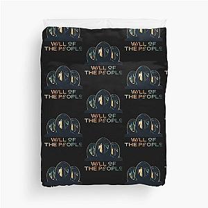 Muse band will of the people masked men design  Duvet Cover