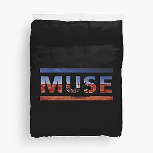 Black Holes and Revelations Muse Cover Logo Duvet Cover