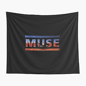 Black Holes and Revelations Muse Cover Logo Tapestry