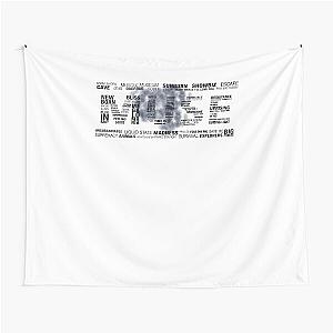 Muse s UK Metal Rock for Man for Women Unique Tees for Boys Birthday Gift Gift Ideas white Tapestry