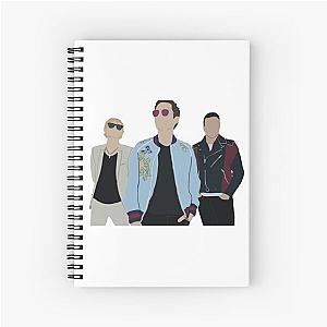 Muse band Silhouette  Spiral Notebook