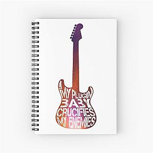 Muse Plugin Baby - guitar Spiral Notebook