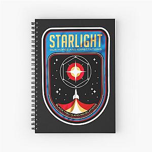 Starlight from muse band Spiral Notebook