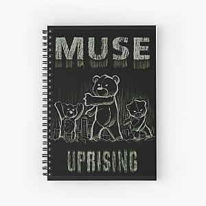 muse uprising Spiral Notebook