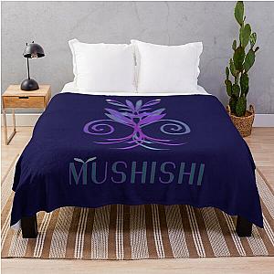 Mushishi Navy Blue Original Throw Blanket