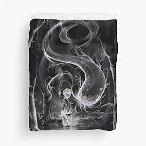 Mushishi Scene Black and White Duvet Cover