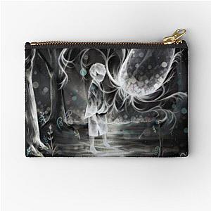 Mushishi Scene Black and White Zipper Pouch