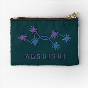 Blue Mushishi Mushi - ORIGINAL DRAWN by SillyFun.redbubble.com Zipper Pouch