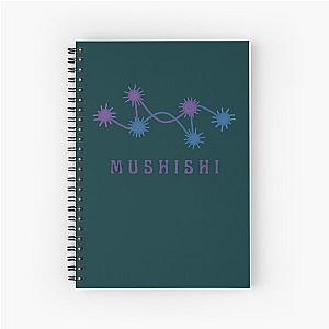 Blue Mushishi Mushi - ORIGINAL DRAWN by SillyFun.redbubble.com Spiral Notebook