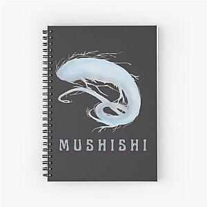 Silver Fish Mushi from Mushishi ORIGINAL by SillyFun.redbubble.com Spiral Notebook