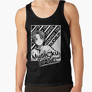 Mushoku Tensei Tank Tops - Mushoku Tensei Jobless Reincarnation -  Rudeus - Cool Awesome Design Tank Top RB2112 [ID8156]