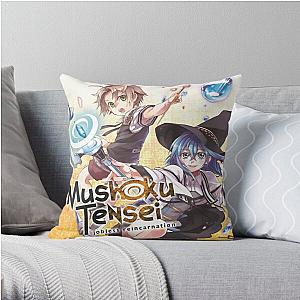 Mushoku Tensei Pillows - Mushoku Tensei Jobless Reincarnation Anime Throw Pillow RB2112 [ID8329]