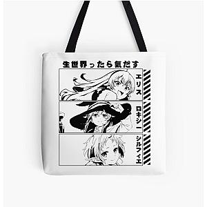 Mushoku Tensei Bags - Mushoku Tensei Jobless Reincarnation All Over Print Tote Bag RB2112 [ID8408]