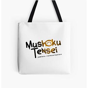 Mushoku Tensei Bags - Mushoku tensei logo All Over Print Tote Bag RB2112 [ID8395]