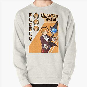 Mushoku Tensei Sweatshirts - RUDEUS Yellow Colour Pullover Sweatshirt RB2112 [ID8462]