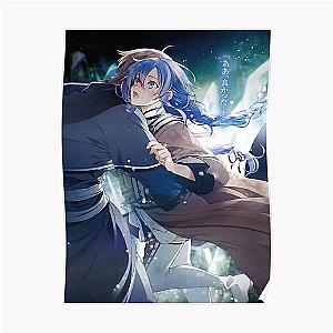 Mushoku Tensei Posters - Mushoku Tensei Rudeus greyrat and Roxy migurdia Poster RB2112 [ID8129]