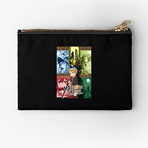 Mushoku Tensei Jobless Reincarnation Rudeus's Journey Mushoku Tensei Jobless Reincarnation Zipper Pouches