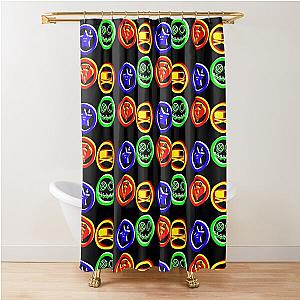 MCR Danger Days Killjoys Symbols  Shower Curtain