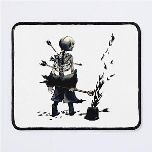 romance black skull Mouse Pad