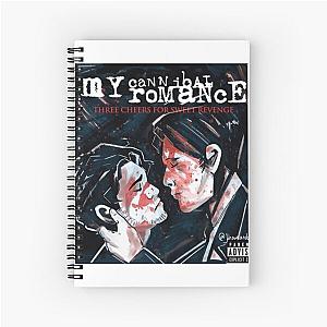 my cannibal romance (parody cover) Spiral Notebook