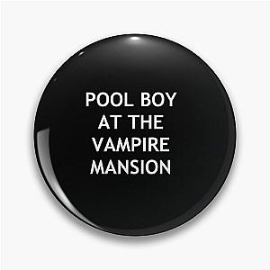 POOL BOY AT THE VAMPIRE MANSION - Gerard Way MCR Pin