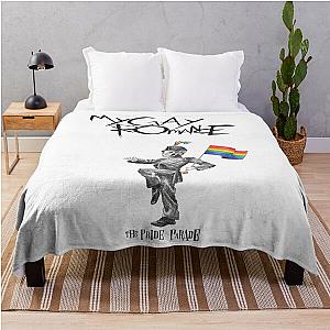 My Gay Romance - The Pride Parade (black) Throw Blanket