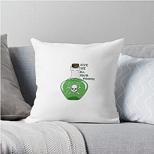 Give Me All Your Poison - MCR Throw Pillow RB1810