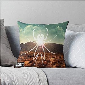 Danger days mcr album spider Throw Pillow RB1810