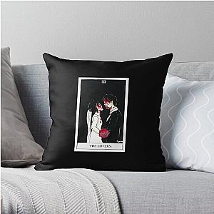 The Lovers MCR Tarot Card Throw Pillow RB1810