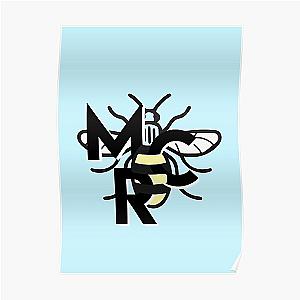 Manchester MCR Worker Bee Poster RB1810