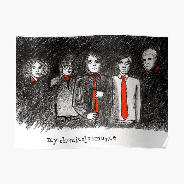 cartoon mcr Poster RB1810 | My Chemical Romance Shop - Official My ...